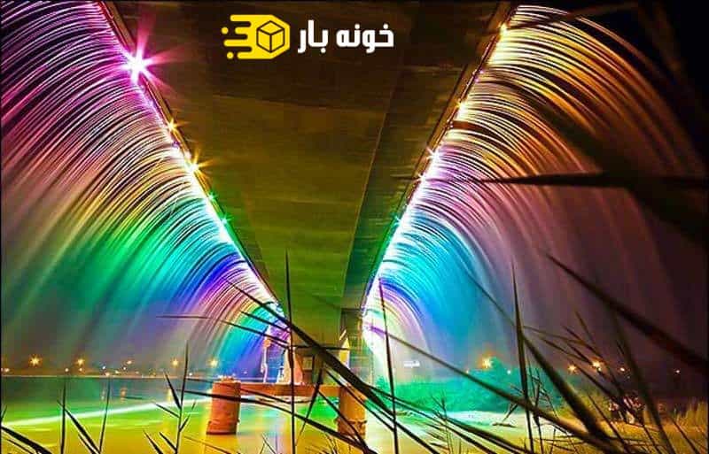 طولانی ترین آبشار مصنوعی خاورمیانه