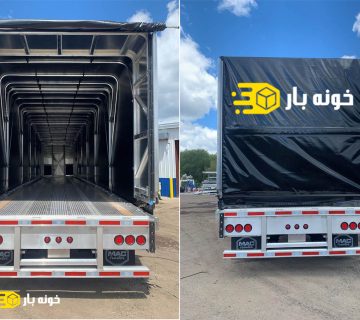 باربری اهواز تریلی کفی با