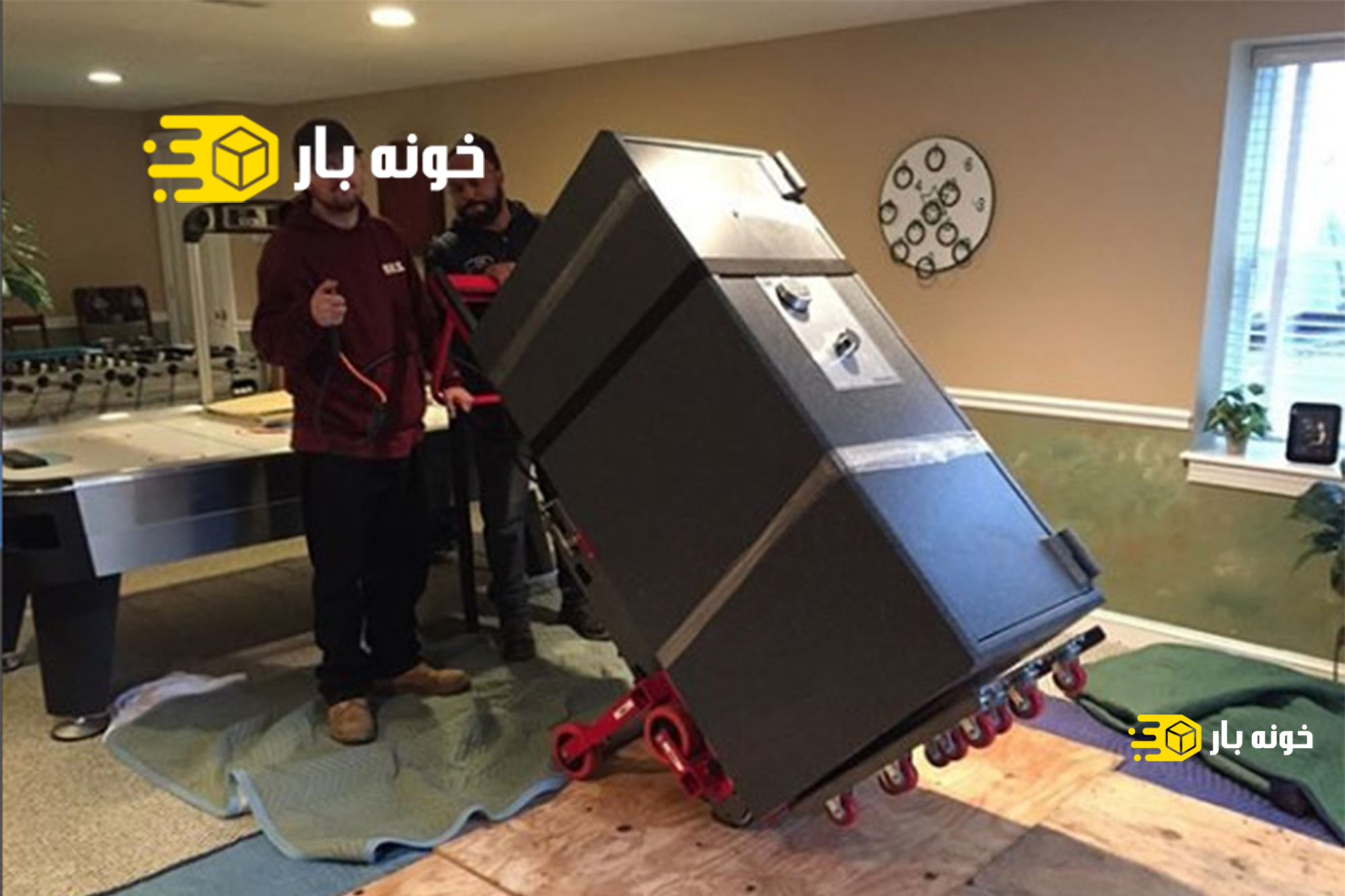 حمل گاوصندوق آبادان