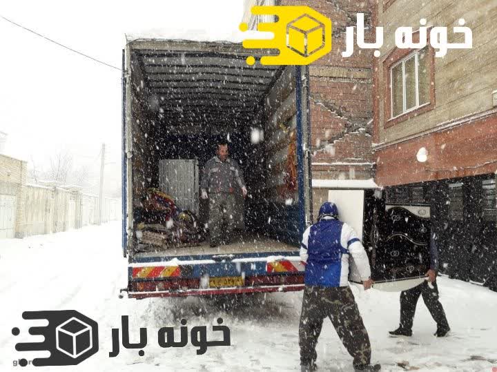 اسباب کشی در زمستان