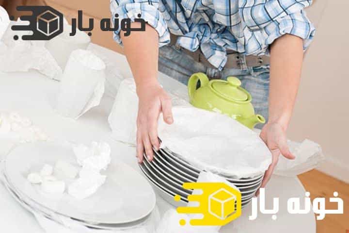 استفاده از کاغذ بسته بندی