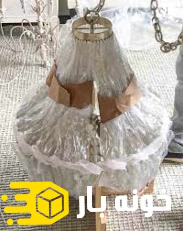 بسته بندی لوستر ها در اسباب کشی