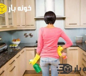 نحوه تمیز کردن کابینت