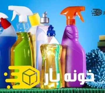 نحوه ی استفاده از مواد شوینده در اسباب کشی و باربری