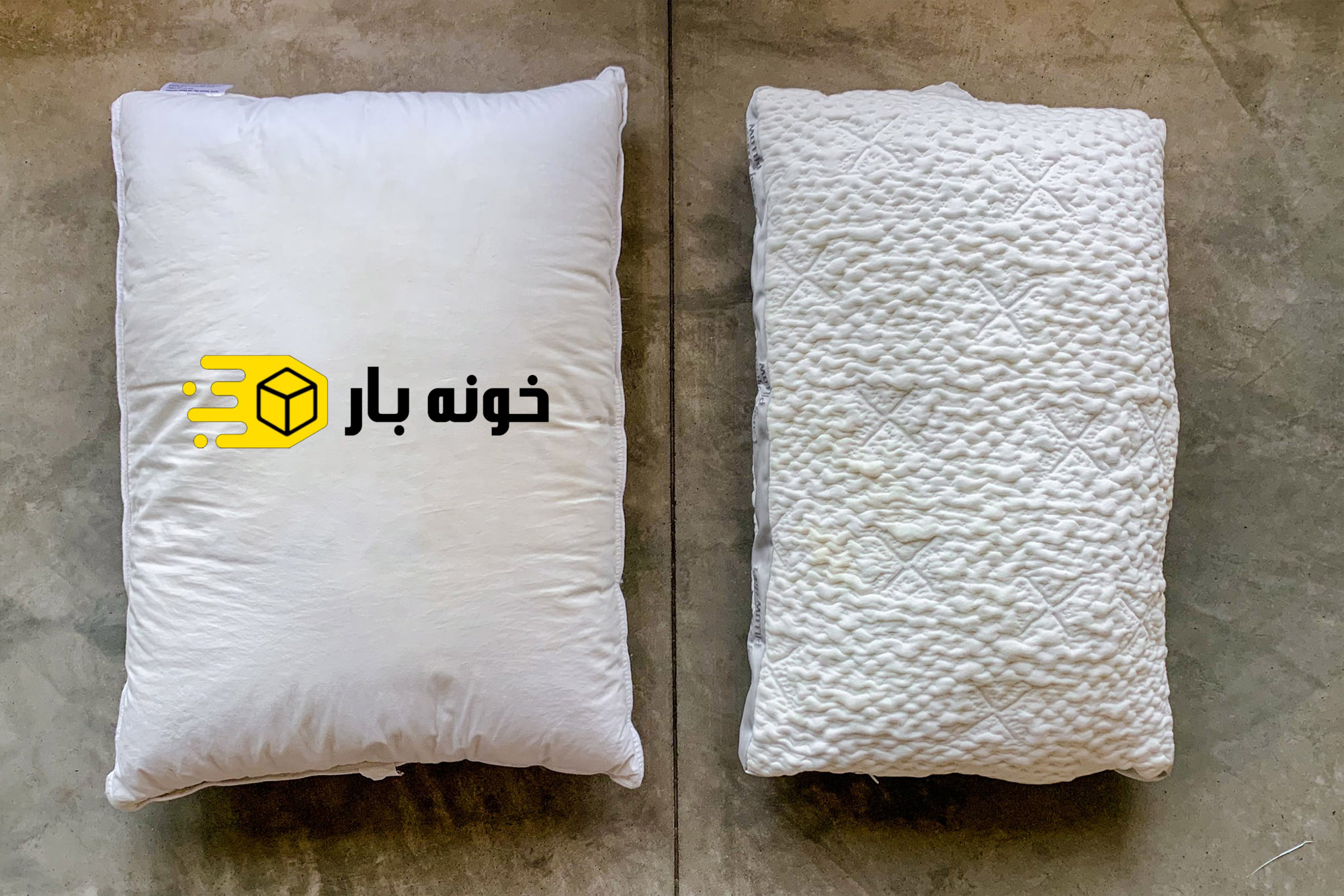 تمیز کردن بالش ها بعد از اثاث کشی